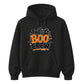 Playful ghost crew design spooky season Halloween hoodie