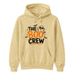 Playful ghost crew design spooky season Halloween hoodie