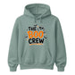 Playful ghost crew design spooky season Halloween hoodie