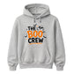 Playful ghost crew design spooky season Halloween hoodie