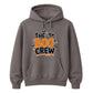 Playful ghost crew design spooky season Halloween hoodie