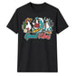 Playful Surfing Ducks Good Vibes Summer Unisex T-Shirt