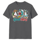 Playful Surfing Ducks Good Vibes Summer Unisex T-Shirt