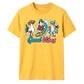 Playful Surfing Ducks Good Vibes Summer Unisex T-Shirt