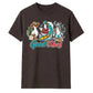 Playful Surfing Ducks Good Vibes Summer Unisex T-Shirt