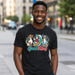 Playful Surfing Ducks Good Vibes Summer Unisex T-Shirt