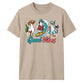 Playful Surfing Ducks Good Vibes Summer Unisex T-Shirt