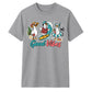 Playful Surfing Ducks Good Vibes Summer Unisex T-Shirt