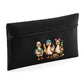 Back To School Funny 3 Ducks Pencil Case, Cute & Quirky Storage For Kids And Students, 600D Polyester School Supplies Organizer M8486