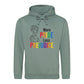 Poly Portrait Pride Prejudice Pride Month Unisex Hoodie
