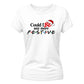 Pop culture festive quote print Christmas Ladies T-Shirt