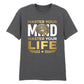 Powerful Master Your Mind Slogan Graphic Unisex T-Shirt