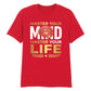 Powerful Master Your Mind Slogan Graphic Unisex T-Shirt