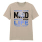Powerful Master Your Mind Slogan Graphic Unisex T-Shirt
