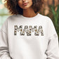 MAMA Sweatshirt, Buffalo Plaid Cow Print Word Mama Design Crewneck Jumper, Comfort Colors Women Sweatshirt, Mothers Day Gift,