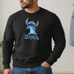 Stitch Sweatshirt, Cozy Pullover with Cute Lilo & Stitch Graphic Jumper, Classic Fit for Women & Men M8404