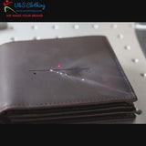 Personalized Leather Bifold Wallet, Custom Photo Engraved Men's Wallet, Premium Leather Wallet, Anniversary Gift for Him, Father's Day Gifts