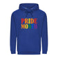 Pride Month Bold Rainbow Block Typography Unisex Hoodie