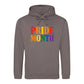 Pride Month Bold Rainbow Block Typography Unisex Hoodie