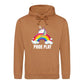 Pride Play Unicorn Cloud Arch Pride Month Unisex Hoodie