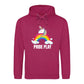 Pride Play Unicorn Cloud Arch Pride Month Unisex Hoodie