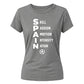 Pride Spain football tournament Ladies Fit t-shirt