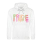Pride Vivid Neon Drip Outline Pride Month Unisex Hoodie