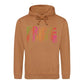 Pride Vivid Neon Drip Outline Pride Month Unisex Hoodie
