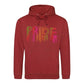 Pride Vivid Neon Drip Outline Pride Month Unisex Hoodie