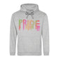 Pride Vivid Neon Drip Outline Pride Month Unisex Hoodie