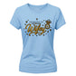Promoted To Wifey Diamond Ring Graphic Bride Ladies T-Shirt