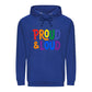 Proud And Loud Retro Spectrum Pride Month Unisex Hoodie