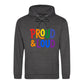 Proud And Loud Retro Spectrum Pride Month Unisex Hoodie