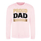 Proud Dad of Awesome Kids Classic Father Day Sweatshirt