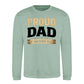 Proud Dad of Awesome Kids Classic Father Day Sweatshirt