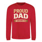 Proud Dad of Awesome Kids Classic Father Day Sweatshirt