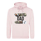 Proud Dad Photo Style Printed father day hoodie