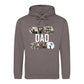 Proud Dad Photo Style Printed father day hoodie