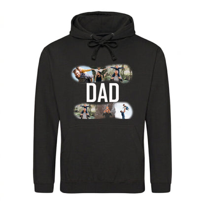 Proud Dad Photo Style Printed father day hoodie