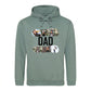 Proud Dad Photo Style Printed father day hoodie