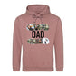 Proud Dad Photo Style Printed father day hoodie