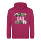 Proud Dad Photo Style Printed father day hoodie