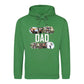 Proud Dad Photo Style Printed father day hoodie