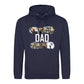 Proud Dad Photo Style Printed father day hoodie