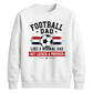 Proud Football Dad Gift Soccer Dad Unisex Sweatshirt FiFa World Cup Mockup Dad