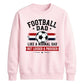 Proud Football Dad Gift Soccer Dad Unisex Sweatshirt FiFa World Cup Mockup Dad