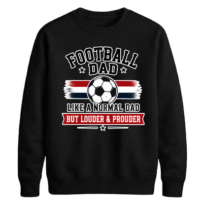 Proud Football Dad Gift Soccer Dad Unisex Sweatshirt FiFa World Cup Mockup Dad
