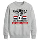 Proud Football Dad Gift Soccer Dad Unisex Sweatshirt FiFa World Cup Mockup Dad