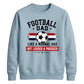 Proud Football Dad Gift Soccer Dad Unisex Sweatshirt FiFa World Cup Mockup Dad