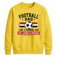 Proud Football Dad Gift Soccer Dad Unisex Sweatshirt FiFa World Cup Mockup Dad
